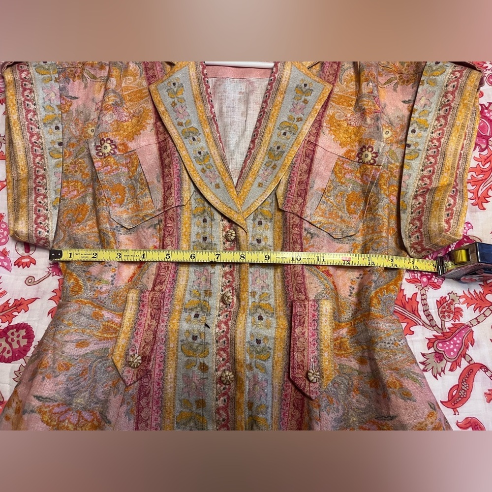 Zimmermann Acacia Midi Shirt Dress - Size 0 - Picture 10 of 11